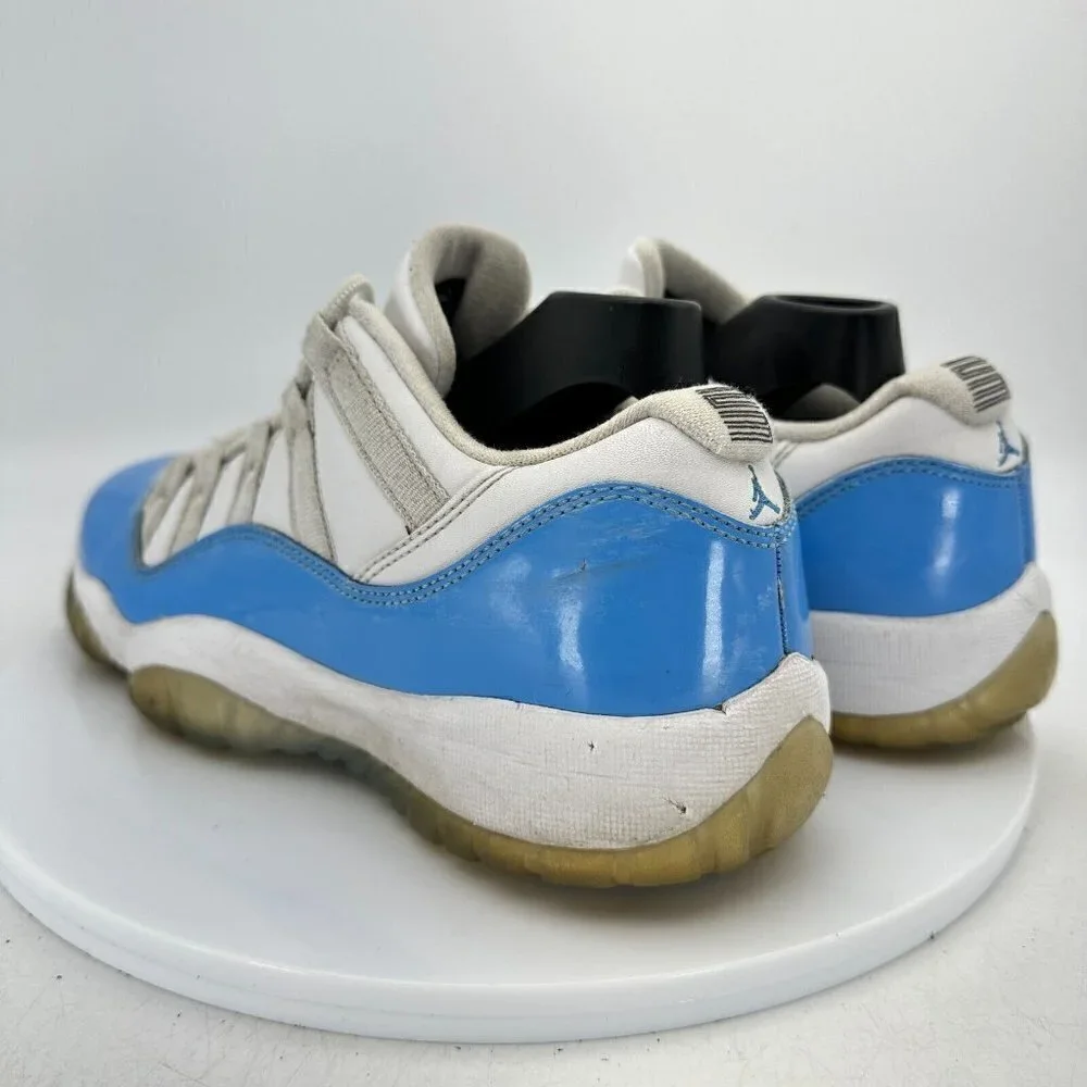 Nike Air Jordan Retro 11 Low UNC Youth Size 6.5Y 528896-106 Blue White Shoes